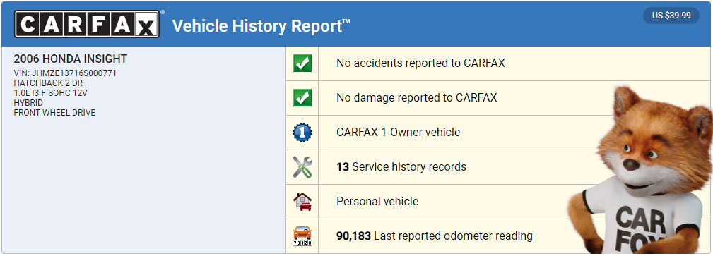 CarFax part 1